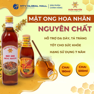 Mật ong nhãn Xuân Nguyên - chai 180ml