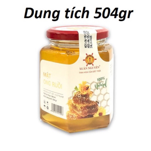 Mật ong ruồi Xuân Nguyên hũ 504g