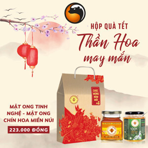 Mật ong tinh nghệ honimore 360g