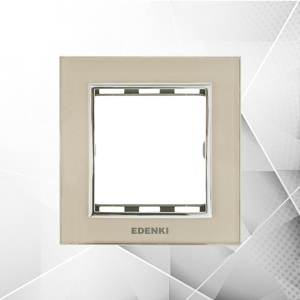 Mặt viền 1 module Edenki EL-CGG01