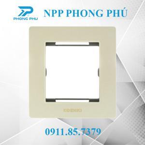 Mặt viền 1 module Edenki EL-PCG01