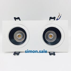 Mặt viền KC1 đôi chống chói có gân lõm N0424-0283 Simon