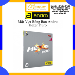 Mặt vợt Andro Hexer Duro