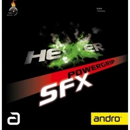 Mặt vợt Andro Hexer PowerGrip SFX