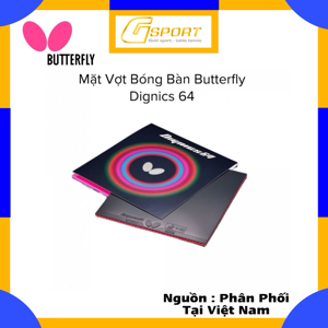 Mặt vợt bóng bàn Butterfly Dignics 64