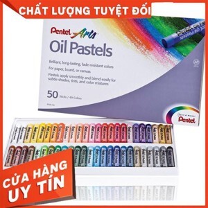 Màu phấn dầu Pentel PHN-50 (Hộp 50 màu)