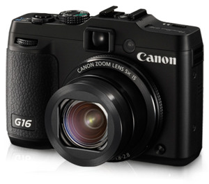 Máy ảnh kỹ thuật số Canon PowerShot G16 - 12.1 MP