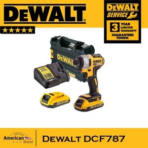 Máy bắn vít pin Dewalt DCF787 D2 18V 2Ah