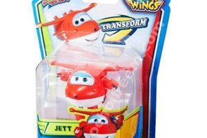 Máy Bay Biến Hình Robot Mini Super Wings YW710010 - Jett Tia Chớp