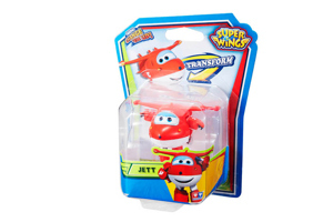 Máy Bay Biến Hình Robot Mini Super Wings YW710010 - Jett Tia Chớp