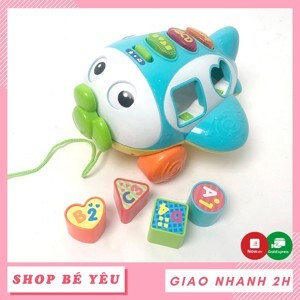 Máy bay thả hình khối có nhạc Winfun 1505