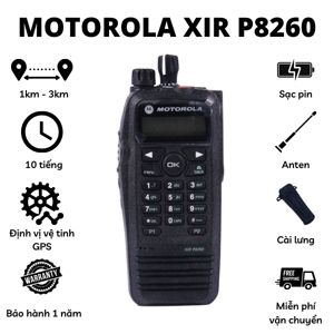 Máy bộ đàm Mototrbo XIR P8260/ XIR P8268