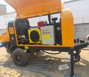 Máy bơm bê tông chạy diesel HT15-30-52RS