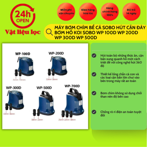 Máy bơm chìm 220v Sobo WP-500D