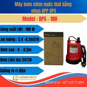 Máy bơm chìm dân dụng App BPS-100 100W