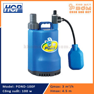 Máy bơm chìm dân dụng HCP Pond-100F 100W