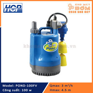 Máy bơm chìm dân dụng HCP Pond-100FV 100W