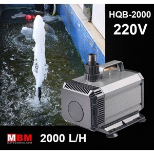 Máy bơm chìm hồ cá hòn non bộ HQB HQB-2000 220V