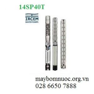 Máy bơm chìm hỏa tiễn 4 inch Ircem cánh inox 14SP40T 5.5HP