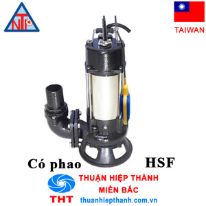 Máy bơm chìm hút bùn có phao NTP HSF280-12.2 205 (T)
