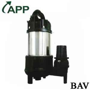 Máy bơm chìm hút bùn hố móng APP BAV-400ST - 1/2 HP