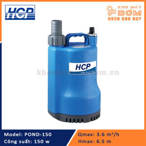 Máy bơm chìm hút nước thải HCP POND-150 150W