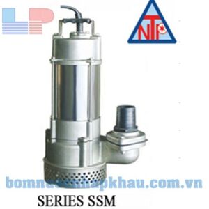 Máy bơm chìm hút nước thải inox NTP SSM2100-13.7 205 - 5HP