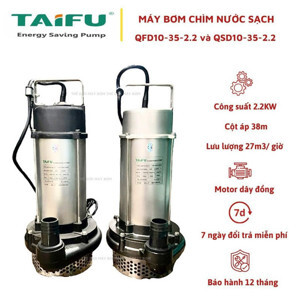 Máy bơm chìm nước sạch Pumpma​n QFD10-35-2.2