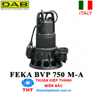 Máy bơm chìm nước thải DAB Feka BVP 750 M-A (BVP 750M-A) - 1HP