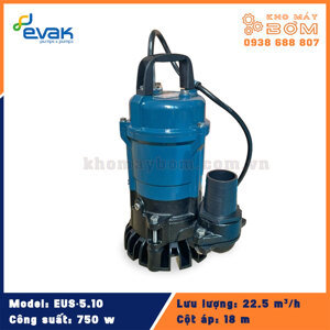 Máy bơm chìm nước thải Evak EUS 5.10 1HP