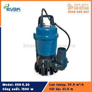 Máy bơm chìm nước thải Evak EUS-5.20 2HP