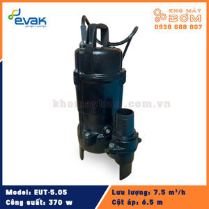 Máy bơm chìm nước thải Evak EUT-5.05