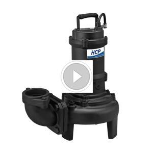 Máy bơm chìm nước thải gang đúc HCP 80AFP42.2 3HP