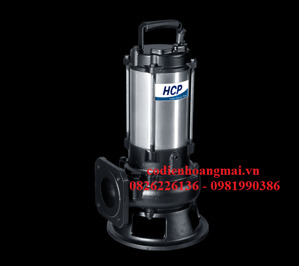 Máy bơm chìm nước thải HCP F-21U - 220V, 1HP (Không phao)