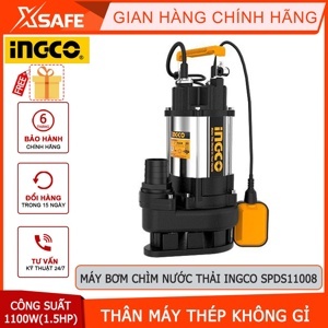 Máy bơm chìm nước thải Ingco SPDS11008