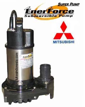 Máy bơm chìm nước thải không gỉ Mitsubishi SSP-1505T 1.5HP