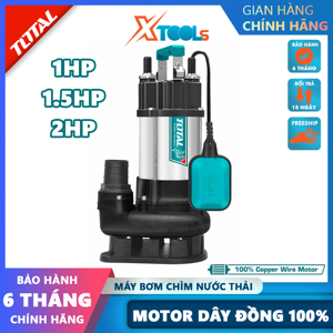 Máy bơm chìm nước thải Total TWP775016