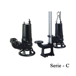 Máy bơm chìm nước thải Tsurumi 100C47.5 - 10HP