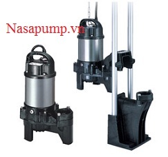 Máy bơm chìm nước thải Tsurumi 50PUW2.4 - 0.5HP, có phao