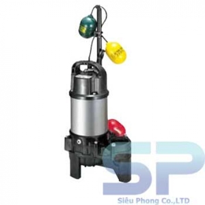 Máy bơm chìm nước thải Tsurumi 50PUW2.4 - 0.5HP, có phao