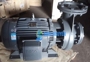 Máy bơm công nghiệp trục ngang đầu inox NTP HVS350-12.2 20 3HP