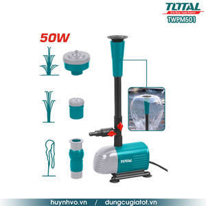 Máy bơm đài phun nước 50W Total TWPM501