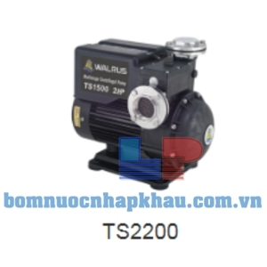 Máy bơm dân dụng đẩy cao đầu nhựa WALRUS TS-2200 3HP