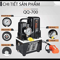 Máy bơm điện thủy lực QQ700