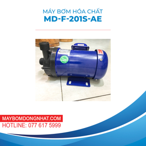 Máy bơm hóa chất dẫn động từ Qeehua MD-F-201S-AE