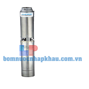 Máy bơm hỏa tiễn 4 inch cánh inox MASTRA R95-ST8-20 3HP