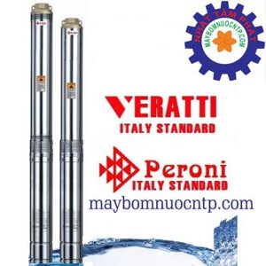 Máy bơm hỏa tiễn 4 inch Veratti 4SDM8/11-1.5 2.0HP