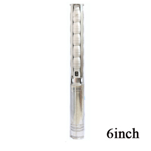 Máy bơm hỏa tiễn 6 inch cánh inox Sumoto 6SP60-8 20HP