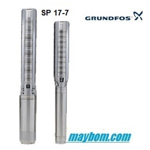 Máy bơm hỏa tiễn Grundfos SP 17-7 - 4 inch, 5.5HP