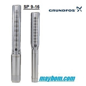 Máy bơm hỏa tiễn Grundfos SP 9-16 - 4 inch, 4HP